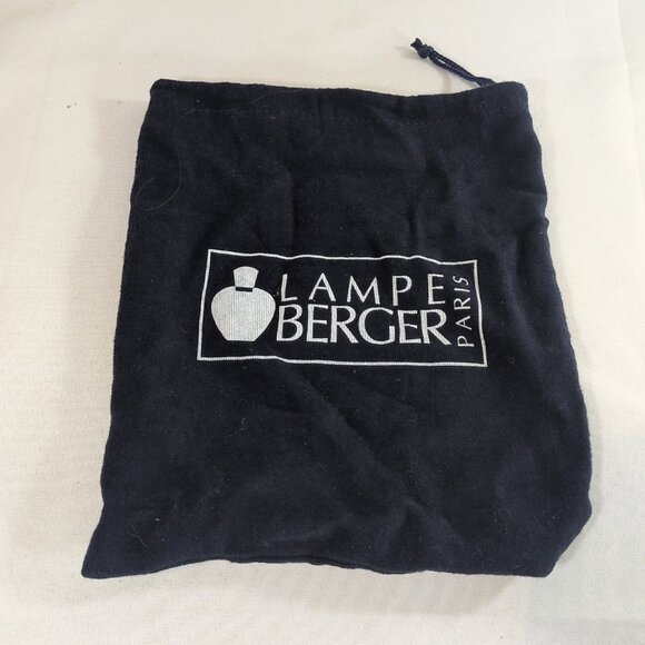 Lampe Berger Fragrance Oil Lamp Red Gold Top Athena Diffuser 3909 Glass RARE - Picture 3 of 16